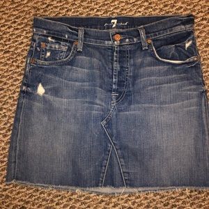 Best denim skirt! Mini to mid/ midi mid thigh